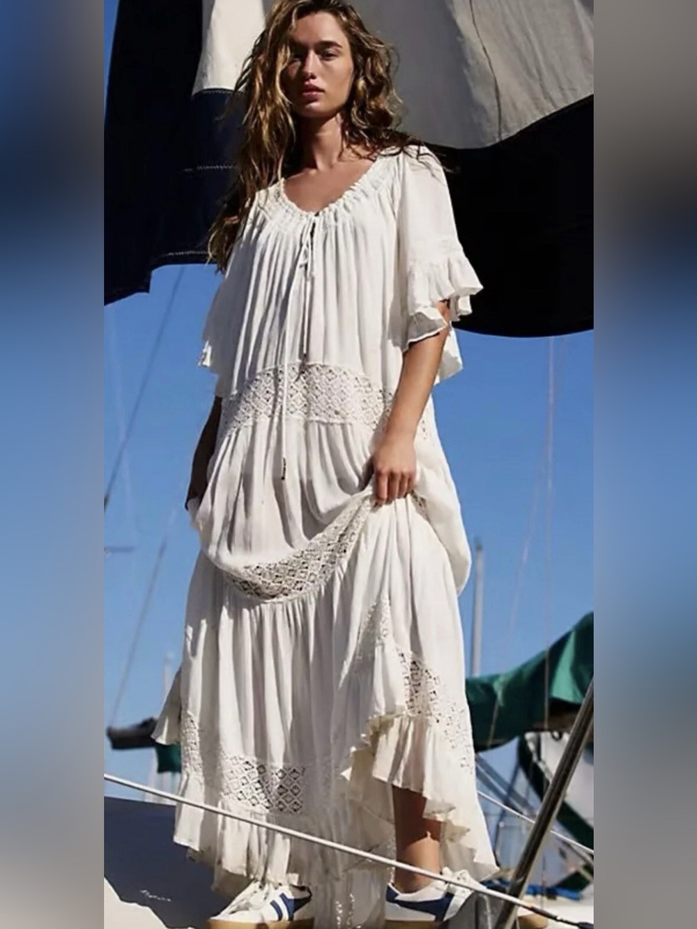 NWOT size Small Free People Dream On Maxi Dress